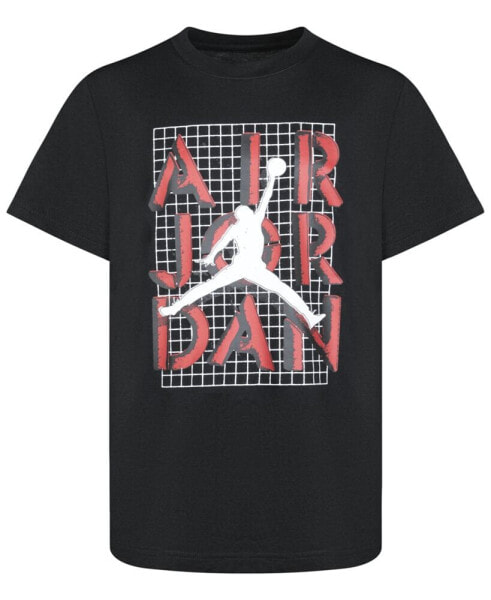 Little Boys Jumpman Stack Short Sleeve Tee