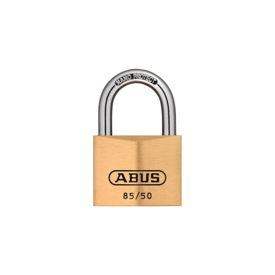 Abus Zylindervorhangschloss 85/50 gl Schlosskörperbreite 50 mm Messing gleichschließend 2726