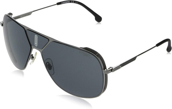 Мужские очки солнцезащитные бежевые маска авиаторы Carrera Lens3s Rectangular Sunglasses