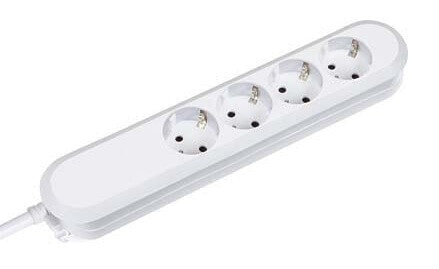 Bachmann SMARTLINE - 1.5 m - Indoor - White - 4 AC outlet(s) - 288 mm - 56 mm