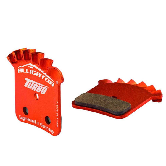 ALLIGATOR Turbo Shimano BR-M820/Zee BR-M640 Organic Disc Brake Pads