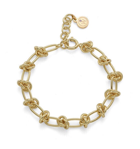 Elegant gold-plated bracelet Respire 32394G