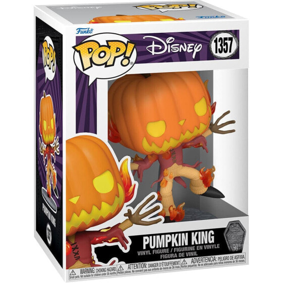 FUNKO POP Disney The Nightmare Before Christmas 30th Anniversary Pumpkin King