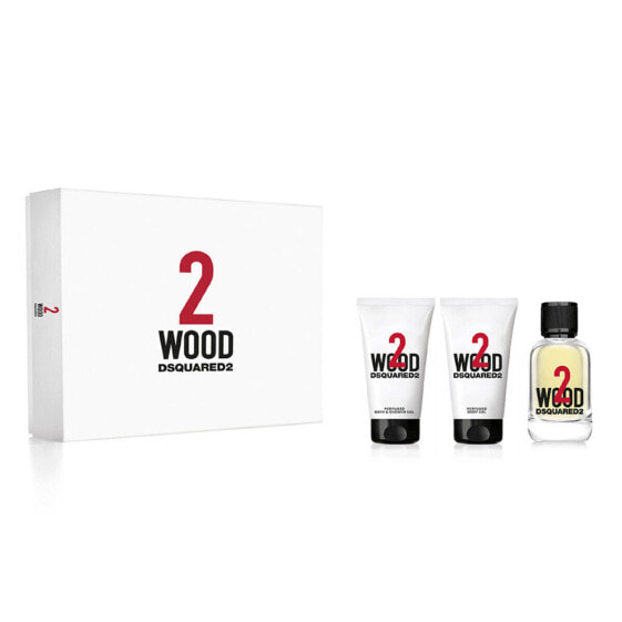 Женский парфюмерный набор Dsquared2 2 Wood 2 Wood 3 Предметы