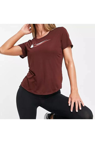 Футболка для бега женская Nike Sportswear Swoosh Dri-FIT T-shirt-DD6478-273