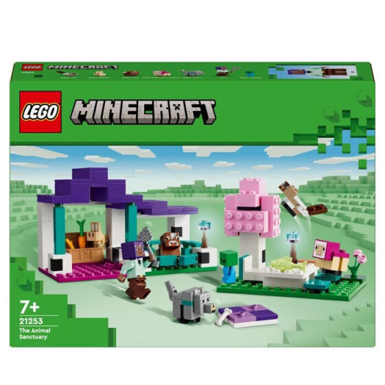 Конструктор пластиковый Lego Minecraft Das Tierheim