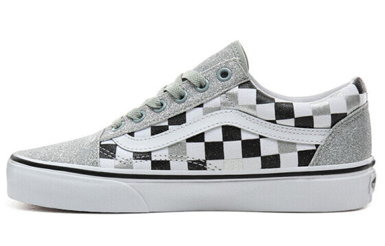 Кроссовки Vans Old Skool Glitter Checkerboard VN0A4BV5V3J