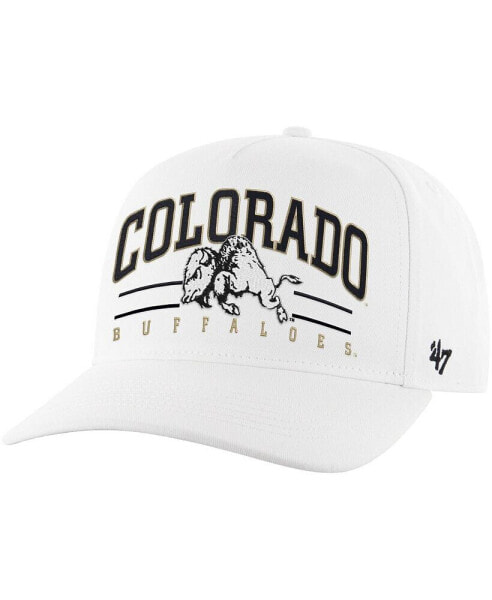 Men's White Colorado Buffaloes Roscoe Hitch Adjustable Hat