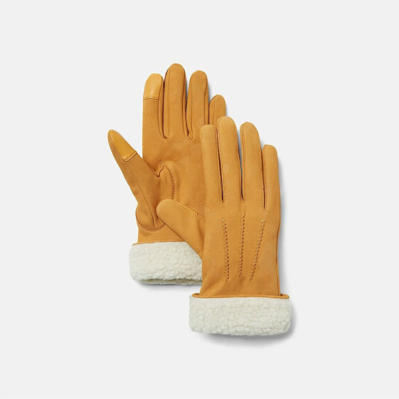 TIMBERLAND Leather Sherpa Gloves