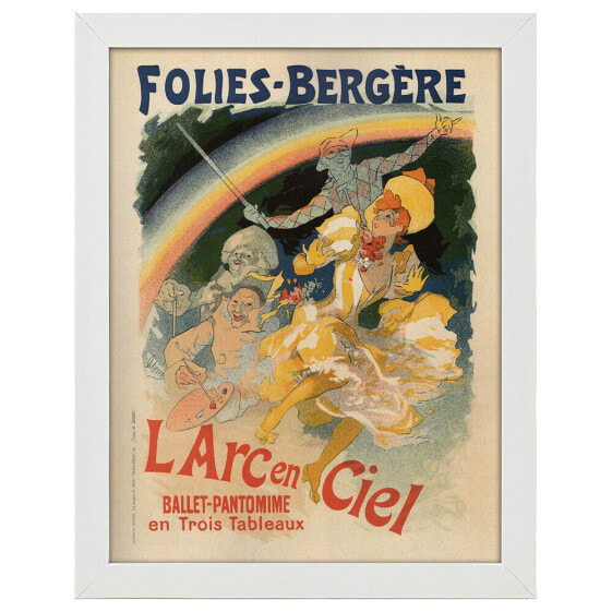 Bilderrahmen Poster Folies Bergére