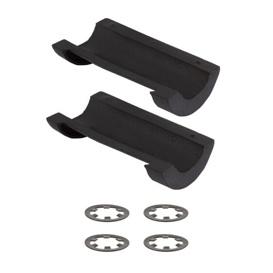Park Tool 466 Rubber Clamp Cover: Pair: Fits Pre-1990 Repair Stands
