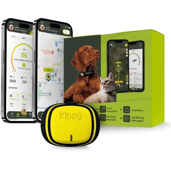 GPS-Tracker KIPPY EVO Gelbe Zitrone
