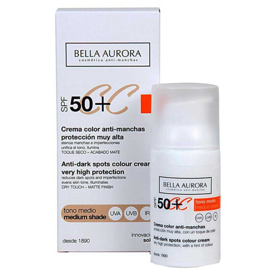 BELLA AURORA Anti-Dark Spot Colour Cream SPF50+ 30ml