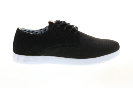 Ben Sherman Presley Oxford BNM00109 Mens Black Canvas Lifestyle Sneakers Shoes