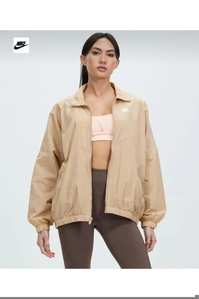 Sportswear Essential Windrunner Woven Full-Zip Oversize Kadın Ceket