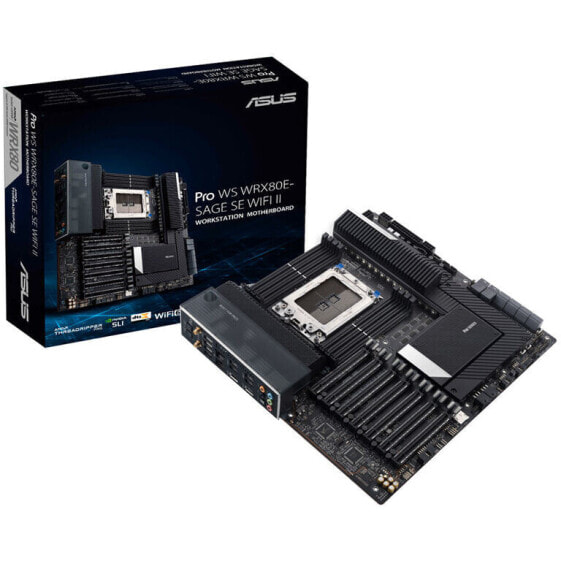 ASUS PRO WS WRX80E-SAGE SE WIFI II, AMD WRX80 Mainboard, Socket sWRX8, DDR4