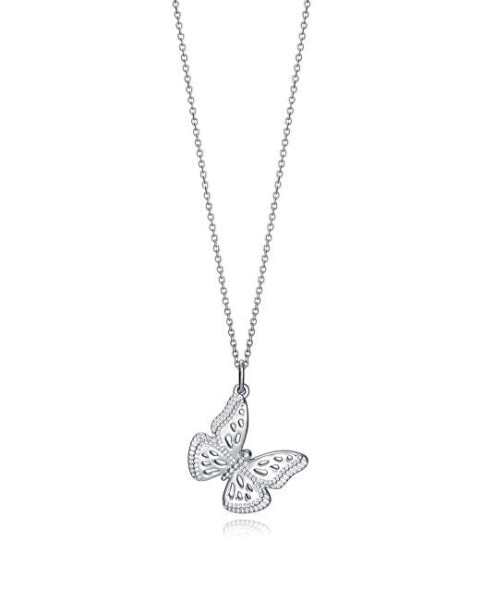 Charming silver butterfly necklace 61071C000-00