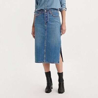 Levi's Women's Side Slit Skirt - Artist Divided 26