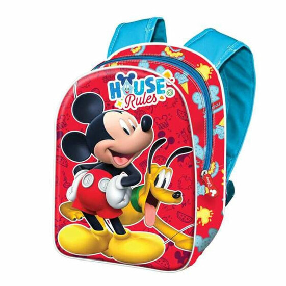Школьный рюкзак 3D Mickey Mouse Rules 25 x 20 x 9 cm
