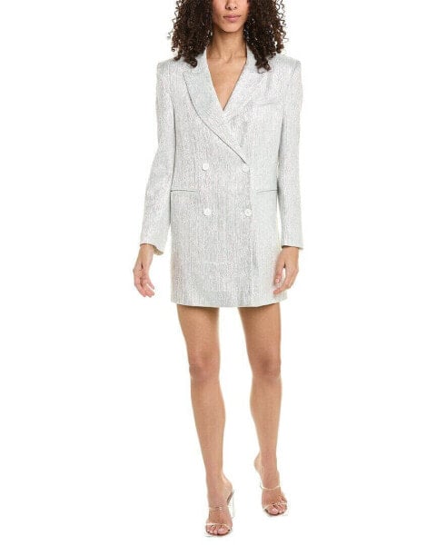 Iro Blazer Mini Dress Women's Metallic 38