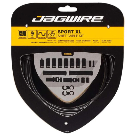 JAGWIRE Sport XL Shift Cable Kit Gear Cable Kit