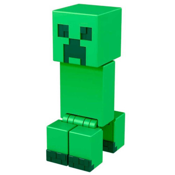 MINECRAFT Creeper Action Figure 3.25 In With 1 Build A Portal Piece & 1 Accessory