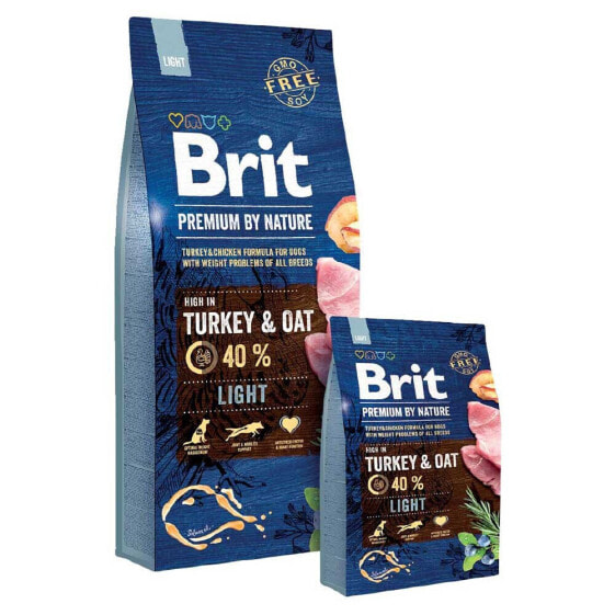 BRIT Premium By Nature Universal Chicken Corn And Turkey 15kg Dog Food