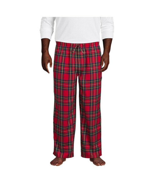 Пижама Lands' End Big & Tall Flannel Pants