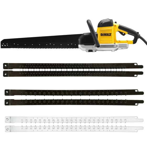 DeWALT Alligator Spezialsäge 430 mm DWE397 + extra 3 Sägeblattsätze DT2974/75/76