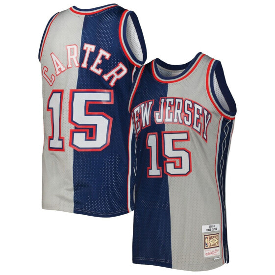 MITCHELL & NESS NBA SPLIT SWINGMAN JERSEY NEW JERSEY NETS 2006 VINCE CARTER