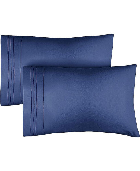 Soft Microfiber Pillowcase Set of 2 - King