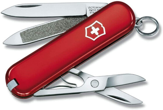 Victorinox Classic Pocket Knife Scissors Nail File with Nail Cleaner