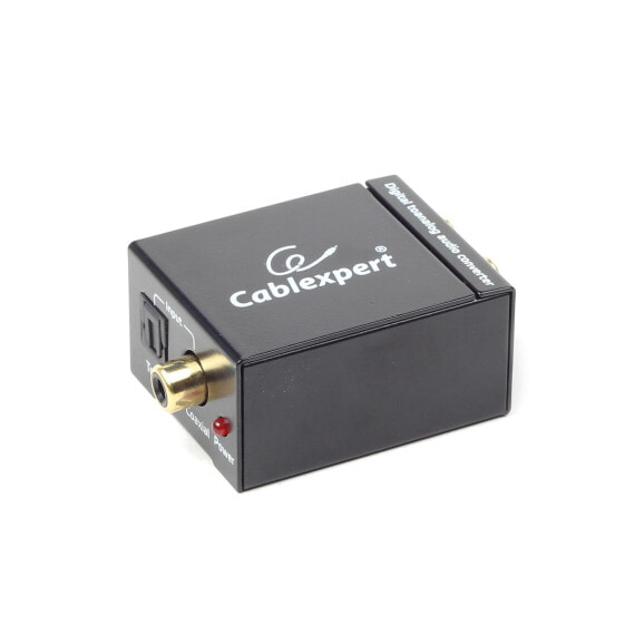 Gembird DSC-OPT-RCA-001 - 32 - 44.1 - 48 - 96 kHz - 5 V - 0.5 W - 41 mm - 41 mm - 26 mm