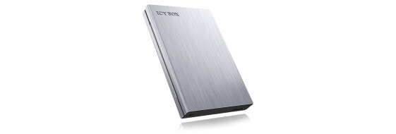 Жесткий диск внешний ICY BOX IB-241WP, корпус для HDD/SSD, 2.5", SATA (SATA II, SATA III), 5 Gbit/s, hot-swap, антрацитовый/серебряный.