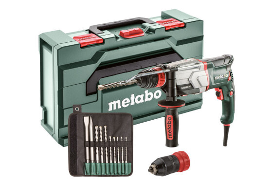 Metabo Kombihammer SDS-Plus UHE 2660-2 mit SDS-Plus Bohr- & Meißelset im Koffer