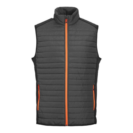 Jack & Jones JJEMulti Bodywarmer Collar Noos M 12200684 Asphalt vest