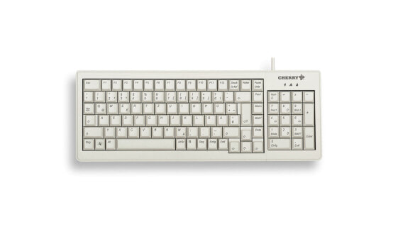 Cherry XS G84-5200 - Full-size (100%) - Wired - USB + PS/2 - Mechanical - AZERTY - Grey