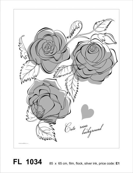 Wandtattoo Blumen