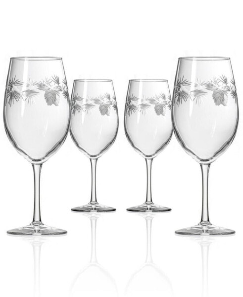 Icy Pine All Purpose Wine Glass 18Oz - Set Of 4 Glasses