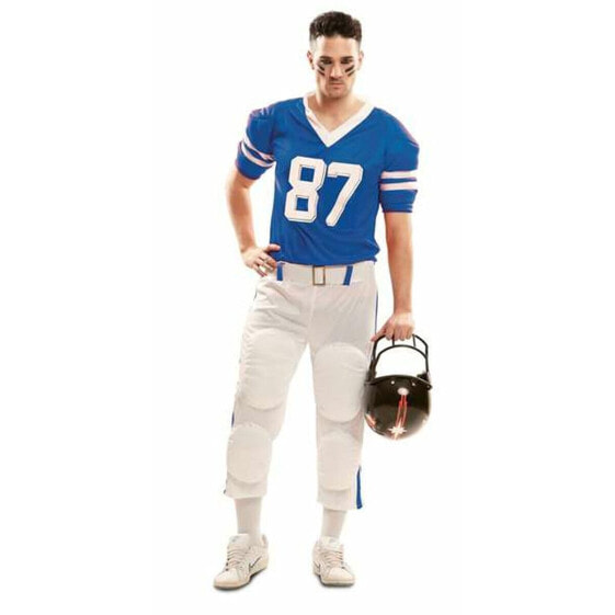 Costume for Adults My Other Me Blue Rugby player S