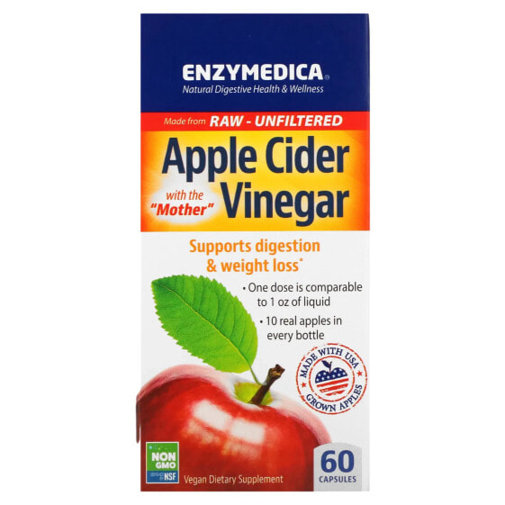 Apple Cider Vinegar with the Mother, 60 Capsules