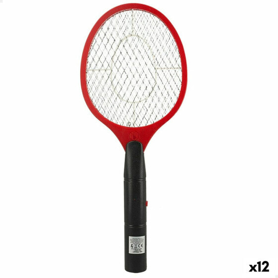 Ультразвуковая уничтожитель комаров Aktive Racquet Нержавеющая сталь Пластик 18 x 46 x 3 см (12 штук)