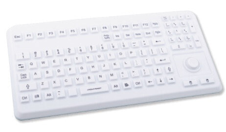 GETT KG17203 - Full-size (100%) - Wired - USB - QWERTZ - Grey