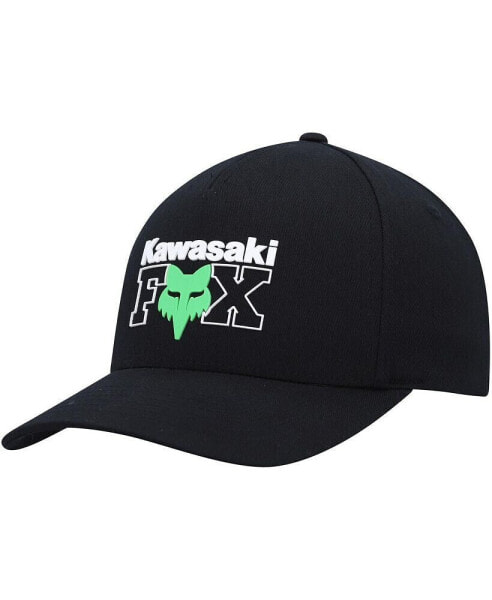 Men's Black Kawasaki Flex Hat