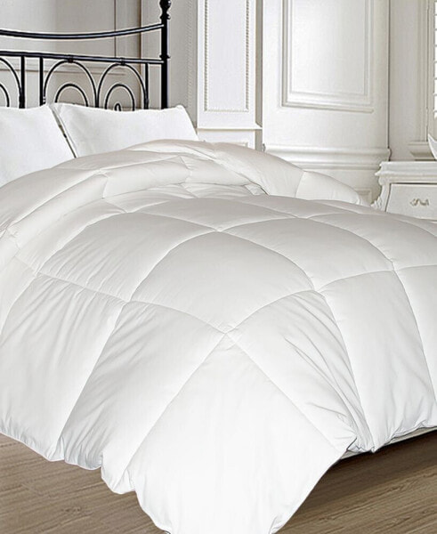 Natural Feather & Down Fiber Comforter, Twin