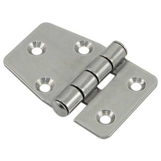 EUROMARINE Captive Pin Stainless Steel Semi Hexagonal Hinge 2 Units