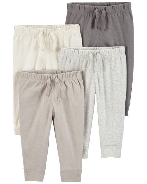 Baby 4-Pack Pull-On Pants NB