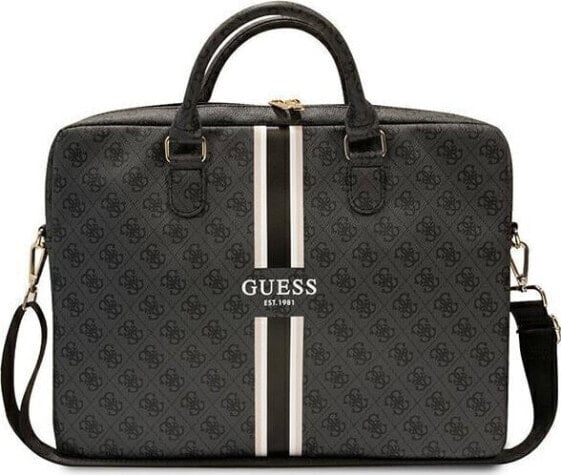 Torba Guess do notebooka 16 cali 4G Printed Czarna (GUE002720)