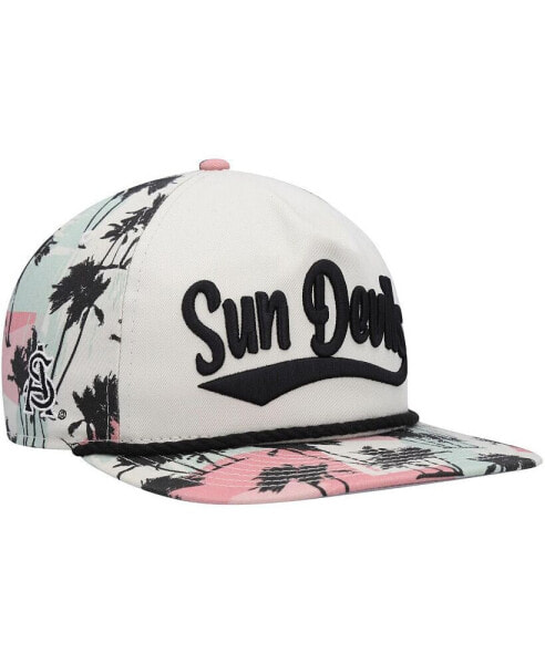 Men's Cream Arizona State Sun Devils High Tide Golfer Snapback Hat