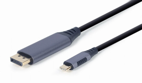 Gembird CC-USB3C-DPF-01-6 - 1.8 m - USB Type-C - DisplayPort - Male - Male - Straight